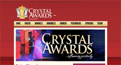 Desktop Screenshot of crystalgospelawards.com